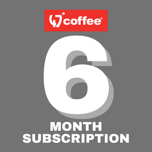 Gift Coffee Subscription – 6 Month Club | Award-Winning & Easy Post from 47 Degrees Coffee