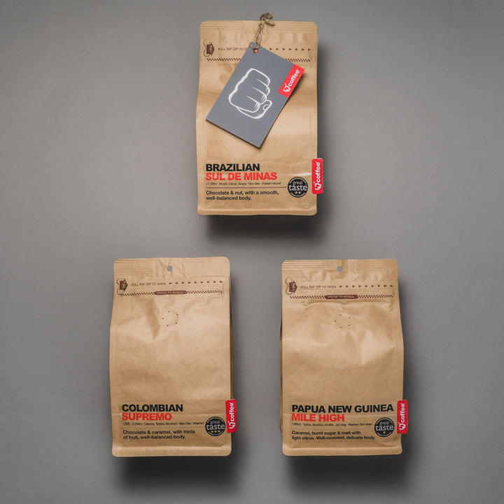 Trio of Award Winning 47 Degrees Coffee